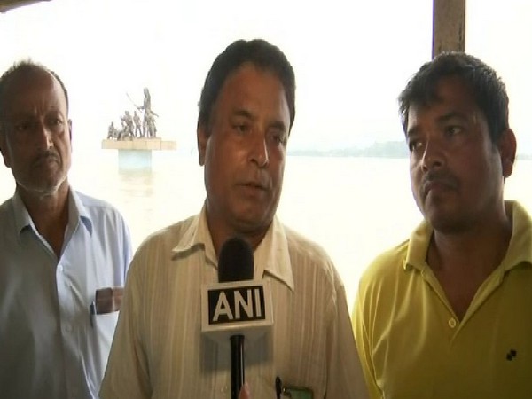 Vipul Gandhiya, Inland Water Transport, Section Officer, Guwahati kachamari Ferry Service talked to ANI on Thursday about rising levels of Brahmaputra 