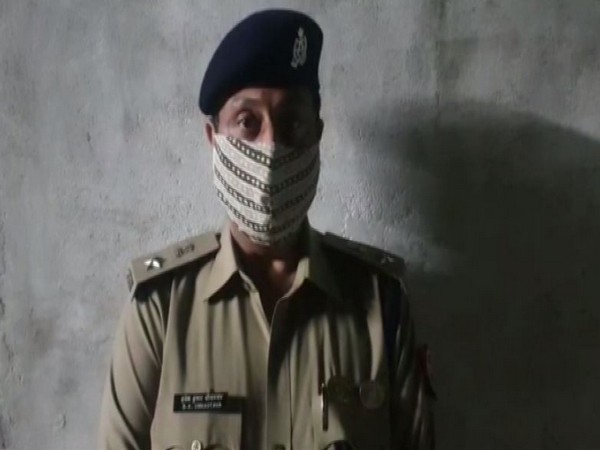 Superintendent of Police (SP) Rural, Brajesh Shrivastav talking to reporters on Saturday. photo/ANI