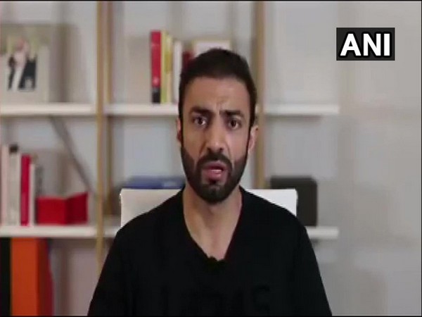 President of Baloch Republican Party Brahumdagh Bugti in a video message in Geneva. (File photo)