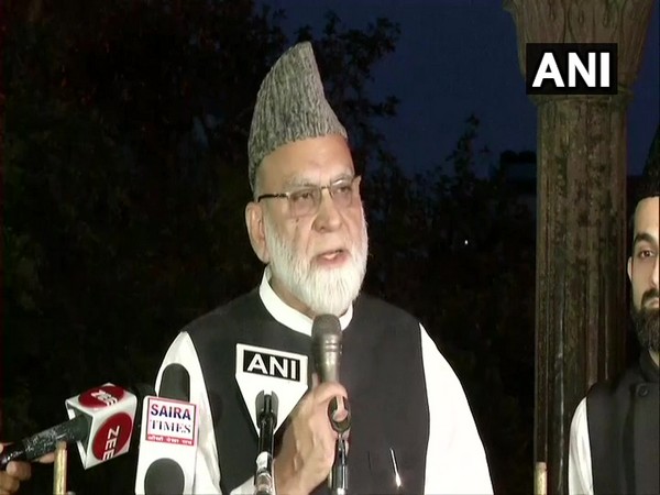 Shahi Imam of Delhi's Jama Masjid Syed Ahmed Bukhari speaking to media on Friday. Photo/ANI
