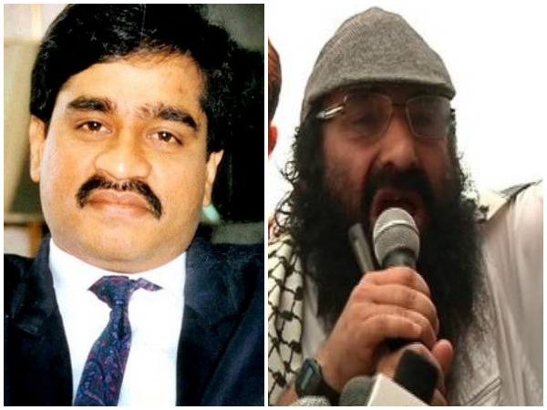 Wanted criminals Dawood Ibrahim and Sayeed Salahudeen (file photo)