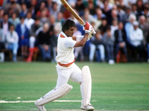 Sunil Gavaskar was the hero of the match for India with his 65*. (Photo- ICC Cricket)