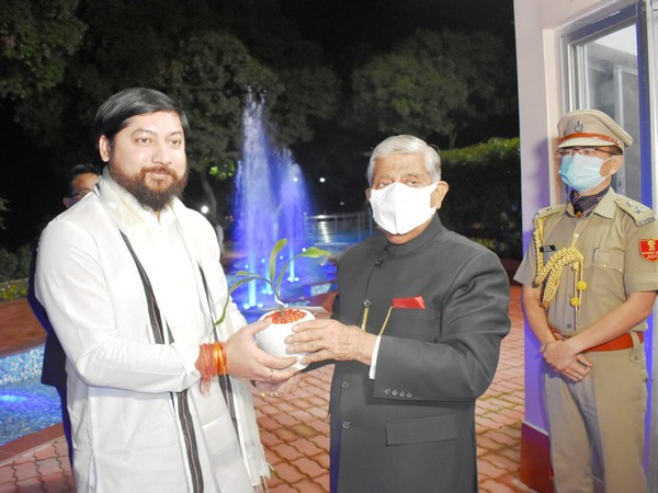 Union MoS Nisith Pramanik and Arunachal Pradesh Governor Brigadier (Dr) B D Mishra (retd) 