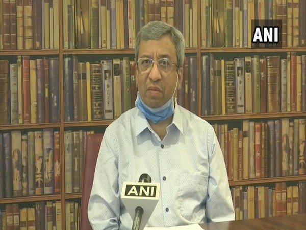 Zydus Cadila CEO Pankaj Patel speaking to ANI in Ahmedabad, Gujarat on Saturday. Photo/ANI