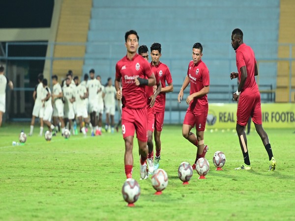 Churchill Brothers team during a practice session (Image: AIFF media)