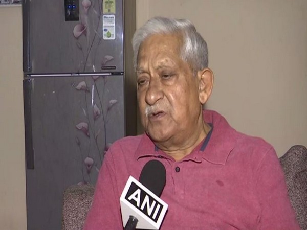 Former CBI Joint Director N K Singh speaking to ANI in New Delhi on Wednesday. Photo/ANI