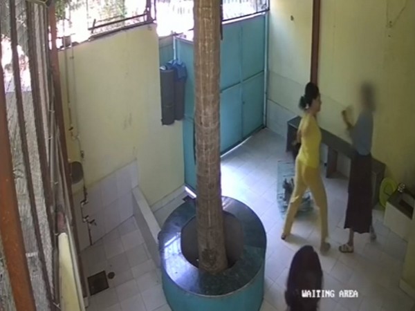 In the video of the incident on January 16, Heeba can be seen allegedly assaulting the veterinary clinic employees.