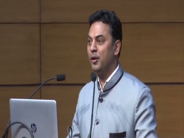 Chief Economic Advisor Krishnamurthy Subramanian addressing a press conference in New Delhi on Friday. Photo/ANI