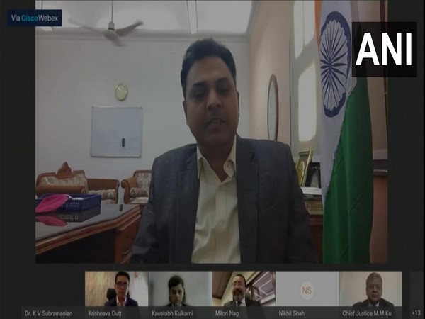 Chief Economic Advisor Krishnamurthy Subramanian. (Photo/ ANI)