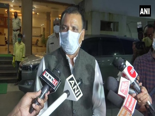 Jharkhand Director General of Police (DGP) MV Rao speaking to reporters on Friday. Photo/ANI