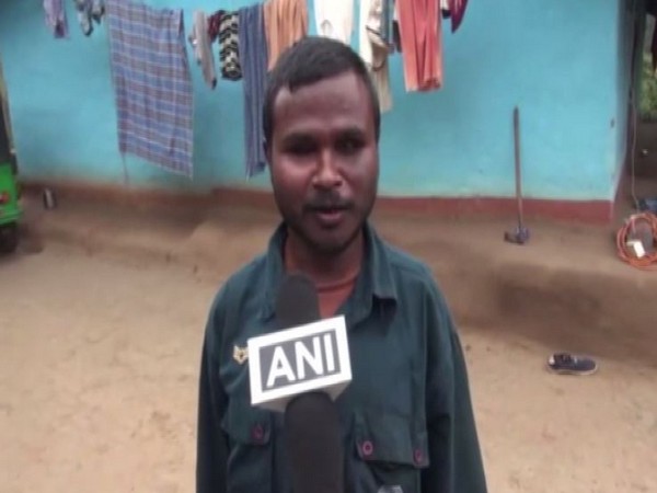 Santosh speaking to ANI. Photo/ANI