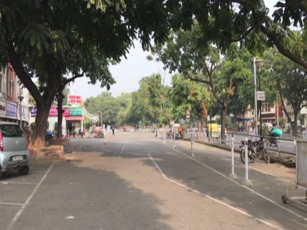 Chandigarh's sector 22 area a day after Diwali. (Photo/ANI)