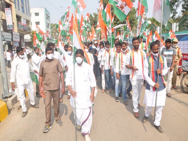 Visuals from the march