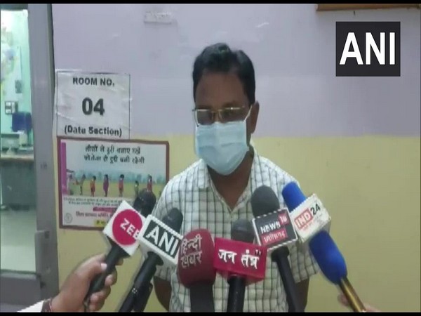 CMHO Mithilesh Chaudhary speaking to media on Wednesday. (Photo/ANI)