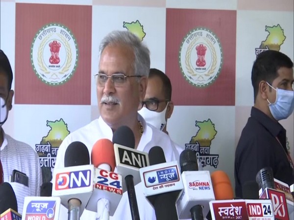 Chhattisgarh Chief Minister Bhupesh Baghel. (Photo/ ANI)