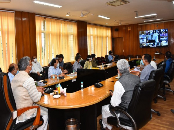 Uttarakhand Chief Minister Trivendra Singh Rawat held a meeting with district magistrates on Saturday.