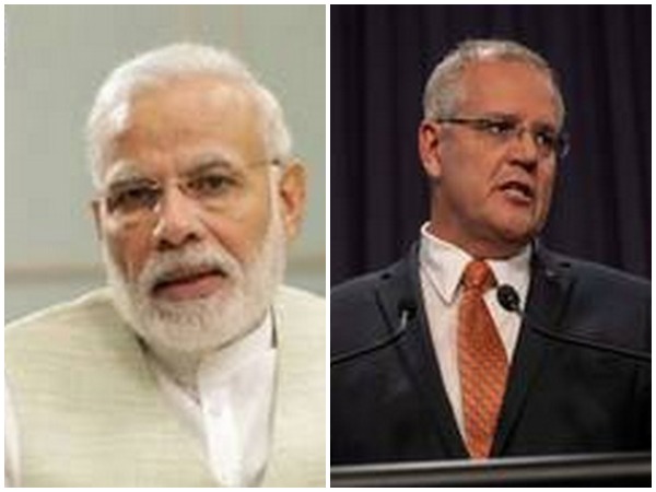 Prime Minister Narendra Modi and Australia's Scott Morrison (File pic) 