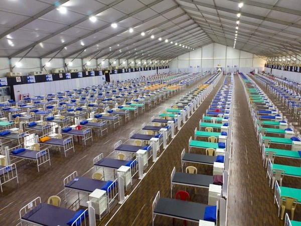 COVID care centre inaugurated by CM Uddhav Thackeray on Tuesday. photo/Twitter