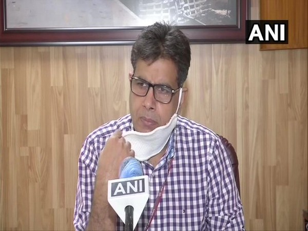 CPRO Northern Railways Deepak Kumar speaking to ANI in New Delhi on Monday. (Photo/ANI)