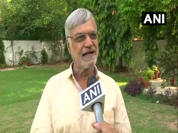 Rajasthan Legislative Assembly Speaker CP Joshi speaking to ANI in Jaipur on Wednesday. (Photo/ANI)