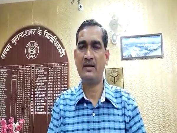 Bulandhshahr District Magistrate CP Singh (Photo/ANI) 