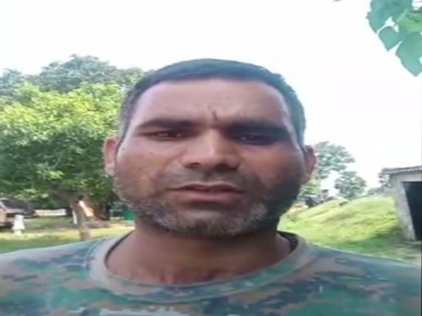 CRPF Constable Pramod Kumar in the purported video (File photo)