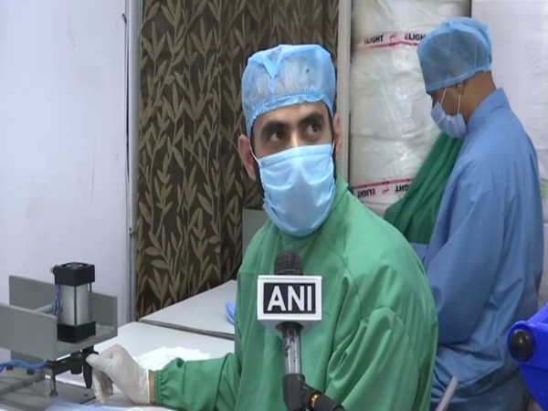 Constable Abdul Hamid talking to ANI at CRPF camp in New Delhi