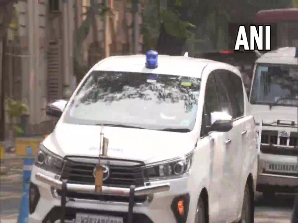 West Bengal Chief Secretary HK Dwivedi on his way to meet Governor Jagdeep Dhankhar (Photo/ANI)