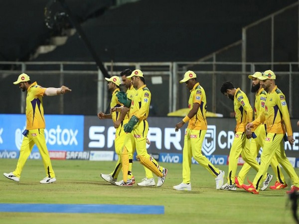 MS Dhoni-led CSK entring the field. (Photo/ iplt20.com)