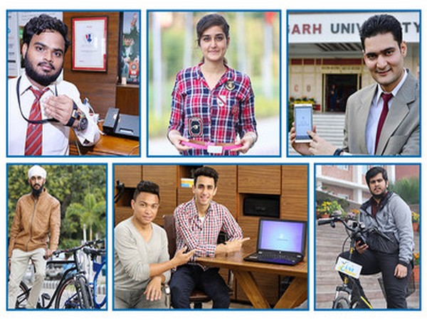 Some of the young entrepreneurs of Chandigarh University who have been successful in establishing their venture at CU-TBI