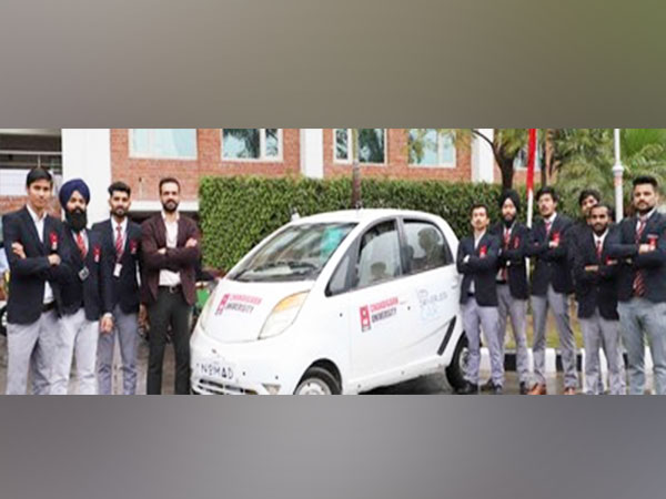Chandigarh University engineering students successfully tests AI-powered driverless car NOMAD.