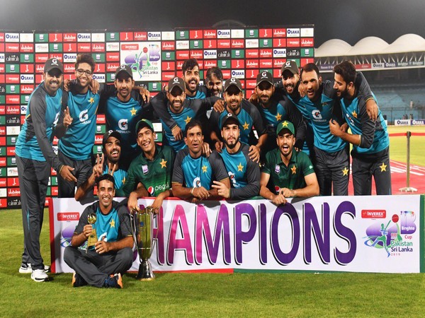 Pakistan win the ODI series against Sri Lanka  (Photo/ PCB Twitter)