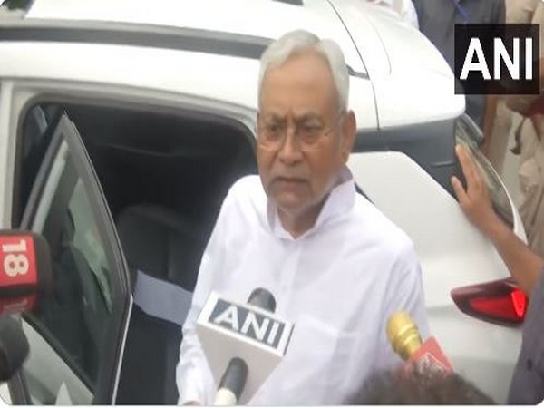 Bihar Chief Minister Nitish Kumar in Patna (Photo/ANI)