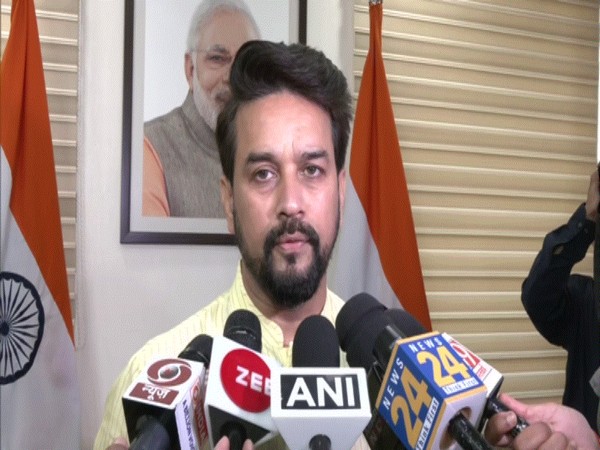 Union Minister for Youth Affairs and Sports Anurag Thakur (File Photo/ANI)