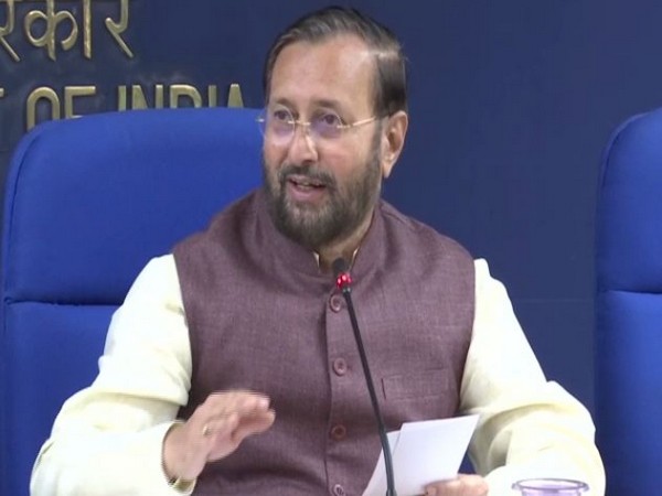 Union Minister Prakash Javadekar during the Cabinet briefing in New Delhi on Wednesday. (Photo/ANI)