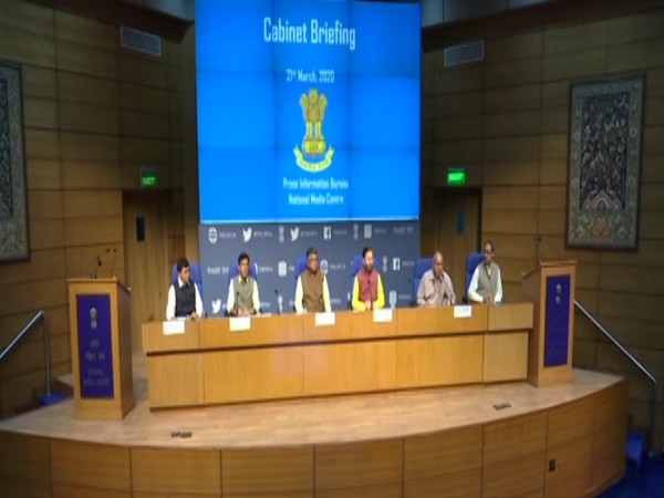 Visuals from Cabinet briefing on Saturday.