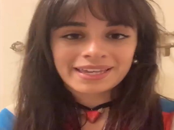 A stilll from the video shared by singer Camila Cabello (Image courtesy: Instagram) 