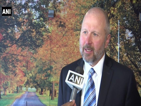 Canadian Minister Andrew Smith speaking to ANI