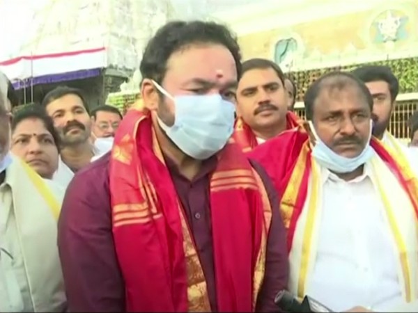 Union Tourism and Culture Minister G. Kishan Reddy. (Photos/ANI)