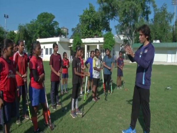 Vickrant Mahajan aims to motivate athletes to set their sights on Gold. (Photos/ANI)