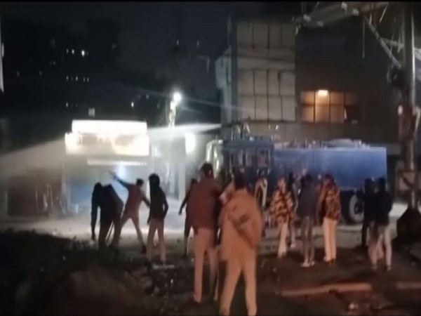 A visual from the protest site. (Photo/ANI)