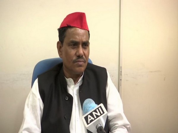 Vishambhar Prasad Nishad, Samajwadi Party leader. (Photos/ANI)