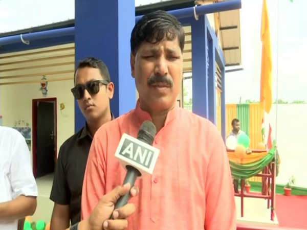 Assam BJP chief Bhabesh Kalita (ANI Photo)