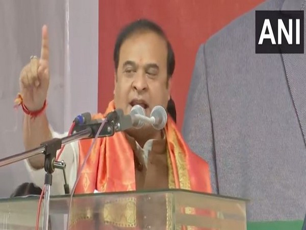 Assam Chief Minister Himanta Biswa Sarma in Telangana (Photo/ANI) 
