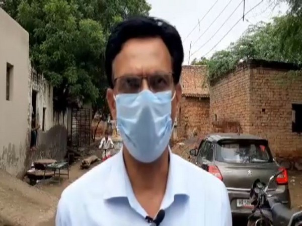 Vijay Kumar, the Senior Medical Officer, Hathin. (Photo/ANI)