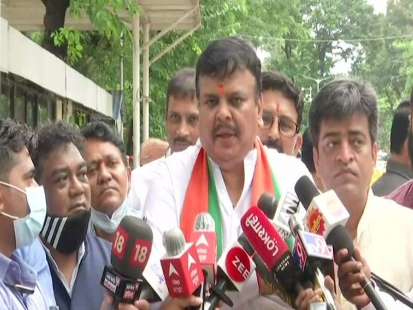 BJP leader and Mumbai unit general secretary Sanjay Upadhyay. (Photo/ANI)