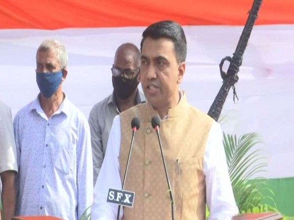 Goa Chief Minister Pramod Sawant. (Photos/ANI) 