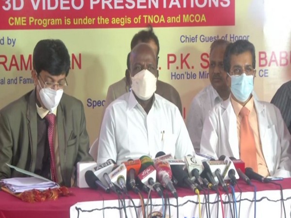 Tamil Nadu Health Minister Ma Subramanian. (Photo/ANI)