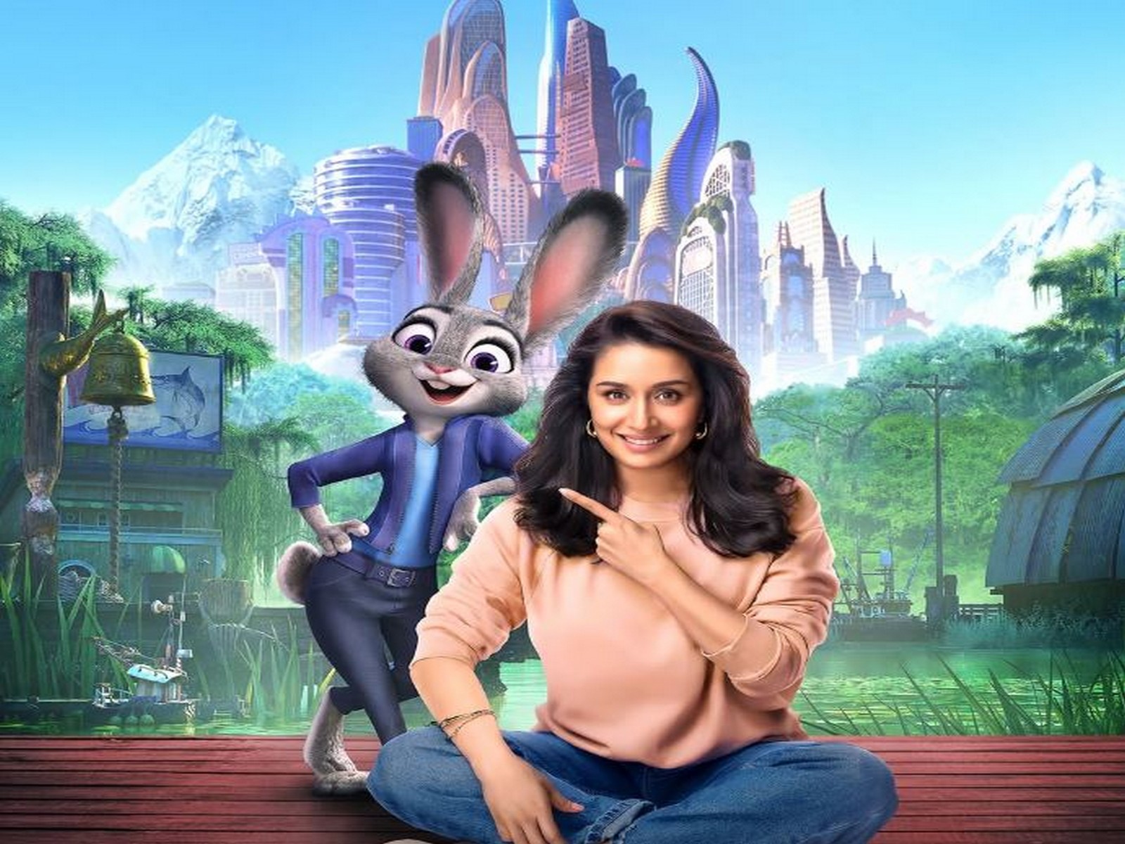 Shraddha Kapoor steps in as Judy Hopps (Photo/Instagram@disneyfilmsindia)