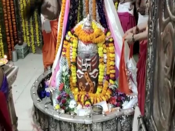 Bhasma Arti of Lord Shiva in Mahakaleshwar Temple will be reopened for public on Saturday. (Photo/ANI)